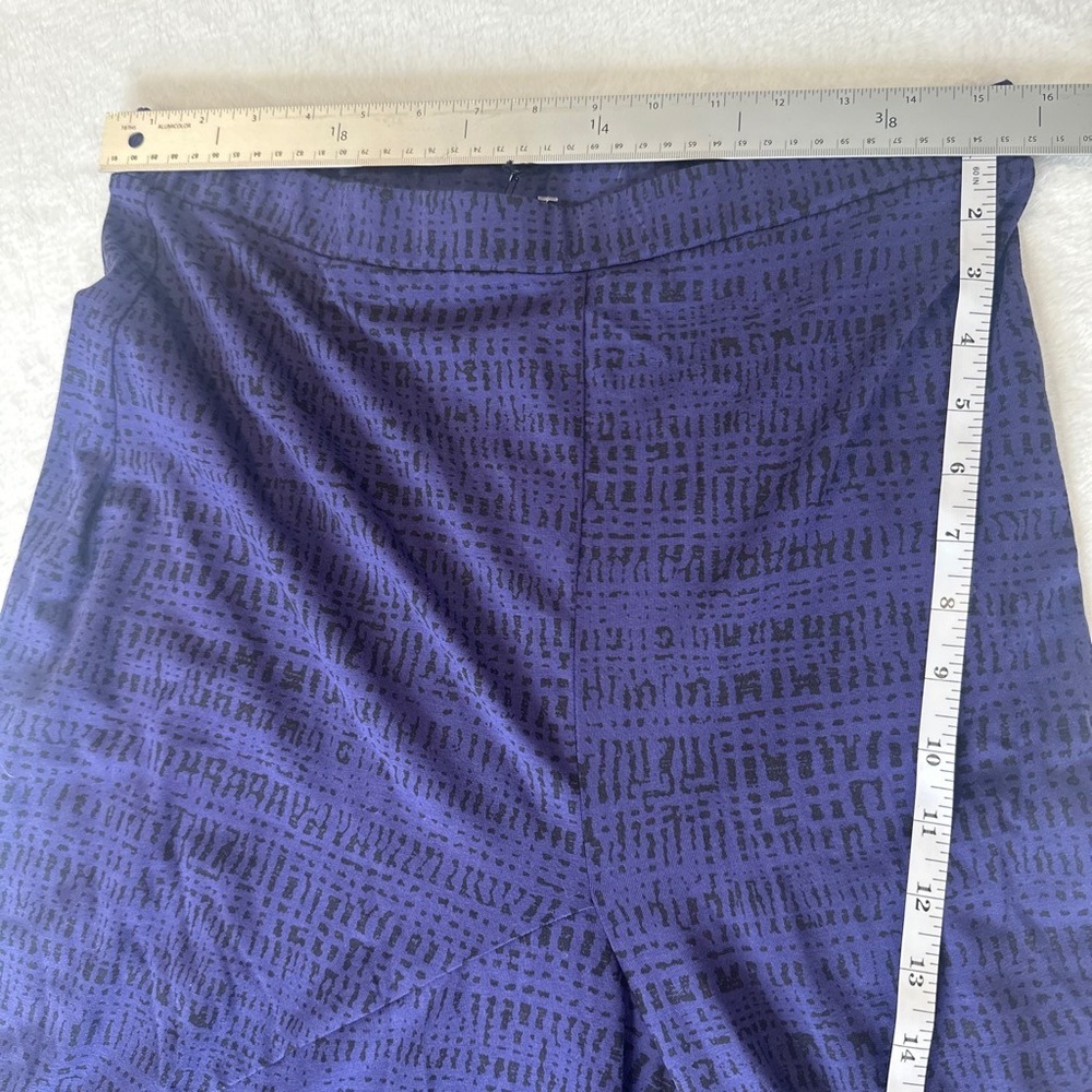 Matthildur $180 Flowy Goth High Low Maxi Skirt Cotton Lycra Purple Large NEW - Picture 9 of 10